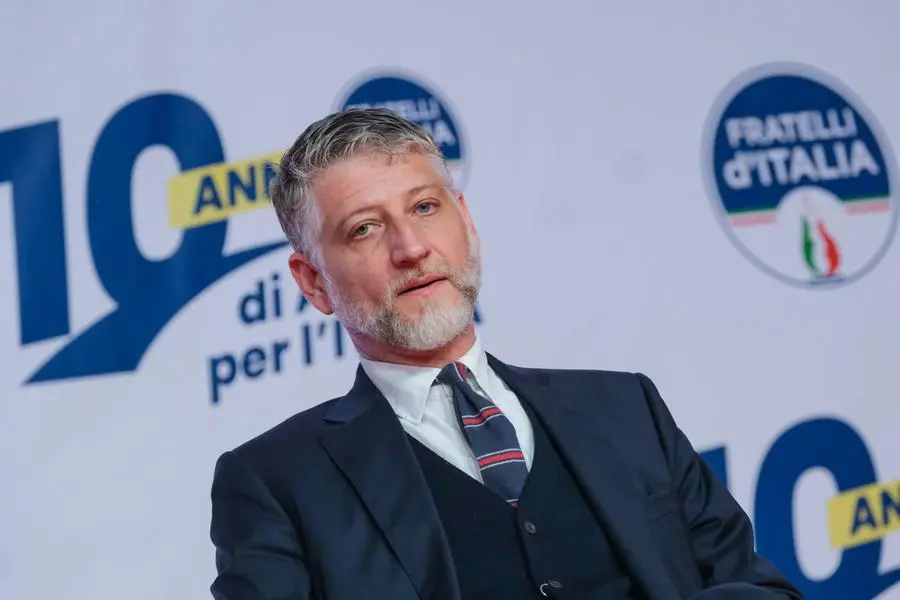 Alessandro Giuli (Foto Mauro Scrobogna/LaPresse)