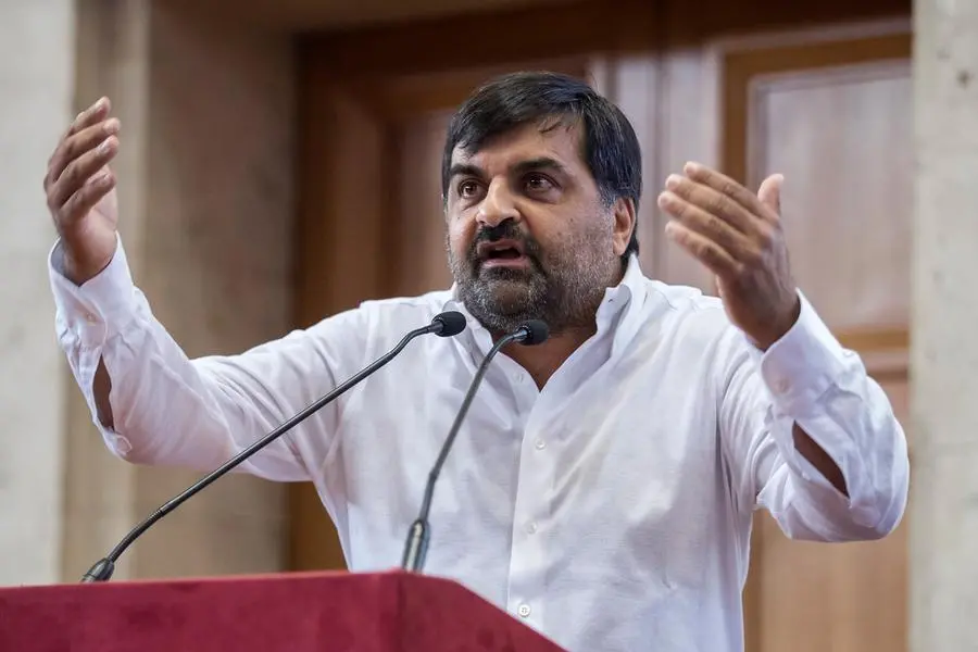 Foto Roberto Monaldo / LaPresse 19-09-2020 Roma Politica Assemblea Associazione Nazionale Magistrati su caso Palamara Nella foto Luca Palamara ha chiesto di poter intervenire Photo Roberto Monaldo / LaPresse 19-09-2020 Rome (Italy) National Association of Magistrates Assembly In the pic Luca Palamara