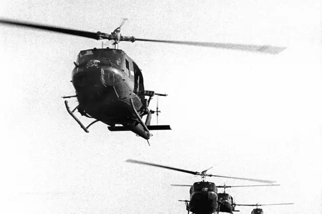 ©picture-alliance/Lapresse 13-06-1967 Vietnam Esteri Guerra del Vietnam Nella foto : soldati al fronte. only italy