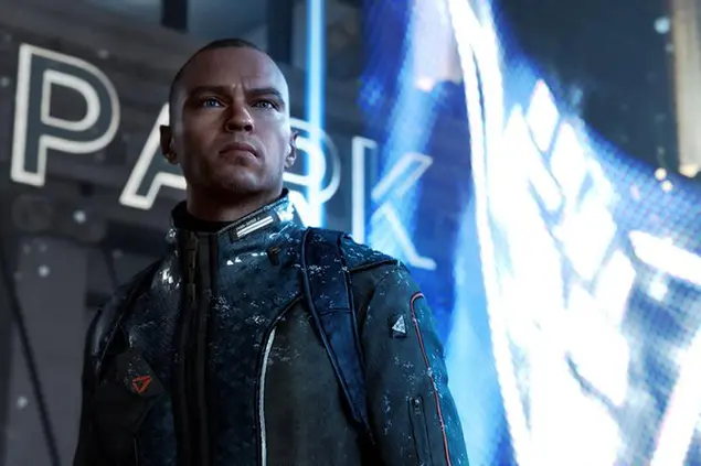 Uno dei personaggi del videogioco\\u00A0Detroit: Become Human (Quantic Dream)