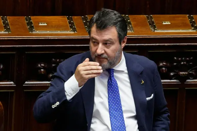 Il segretario della Lega Matteo Salvini