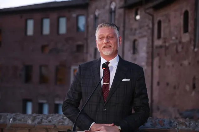 Il ministro della Cultura Alessandro Giuli