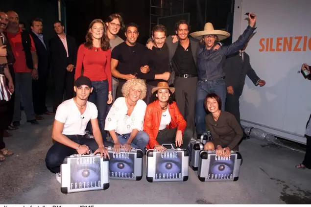 Un'immagine usata nel documentario sul GF (courtesy Grande Fratello - L'inizio, Endemol Shine Italy)