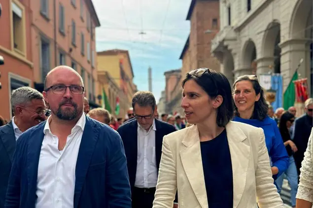 Taruffi con la segretaria Elly Schlein