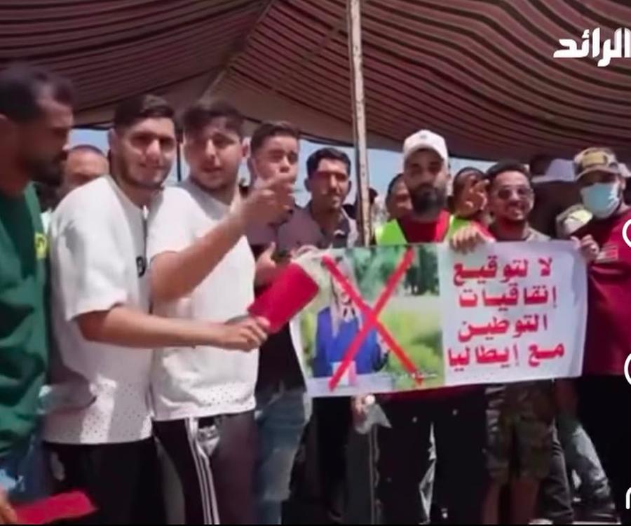 Proteste in Libia contro i migranti