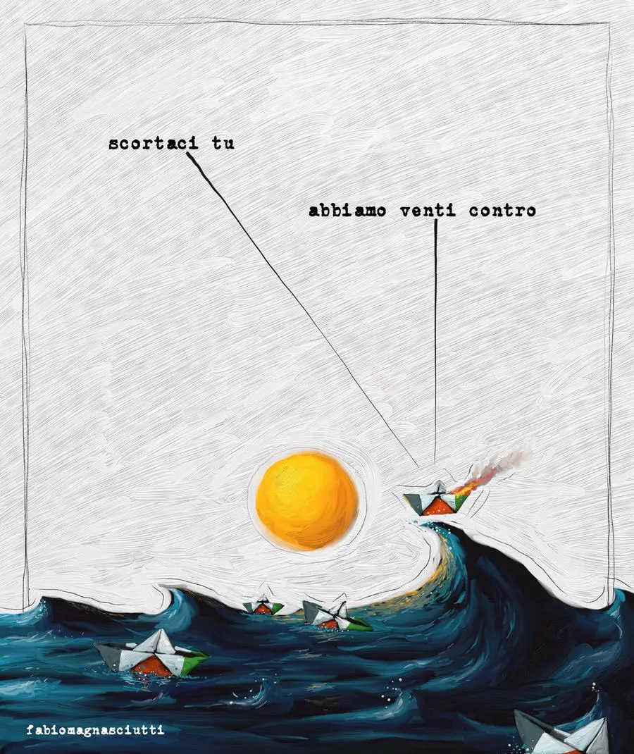 La vignetta di Fabio Magnasciutti