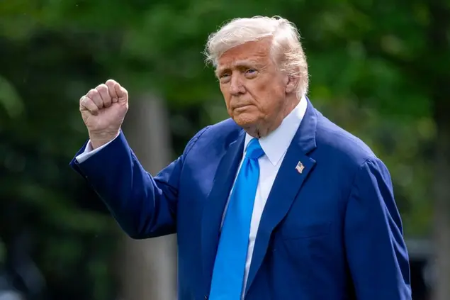(Donald Trump. Foto Ansa)