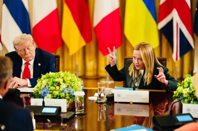 Donald Trump e Giorgia Meloni