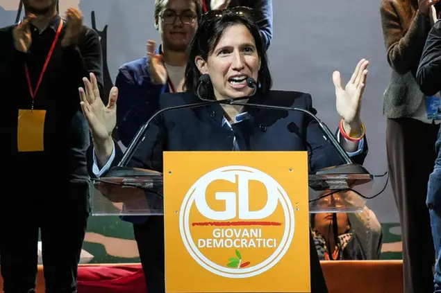 La segretaria del Partito Democratico Elly Schlein