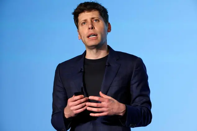 Il CEO di OpenAI, Sam Altman (foto Ansa/EPA)