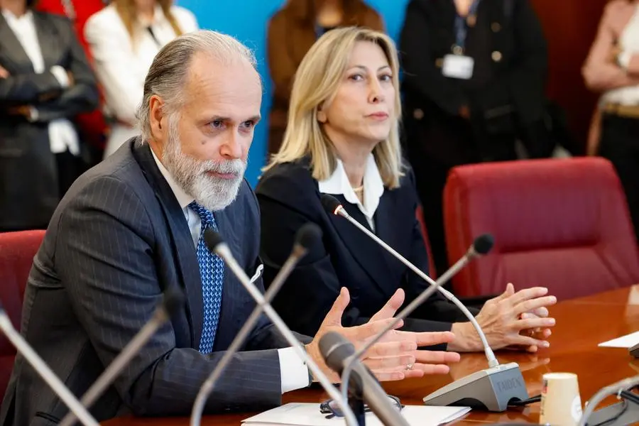 L'ad Giampaolo Rossi e la presidente designata Simona Agnes