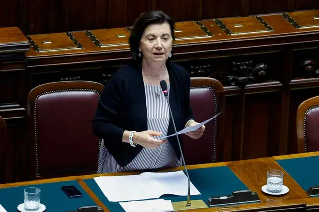 La ministra Eugenia Roccella