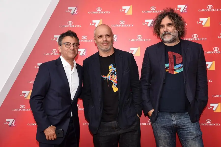 Nella foto: Andrea Salerno, Diego\\u00A0Bianchi, Marco\\u00A0Dambrosio (LaPresse)